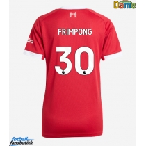 Liverpool Jeremie Frimpong #30 Hjemmedrakt Dame 2025-26 Kortermet